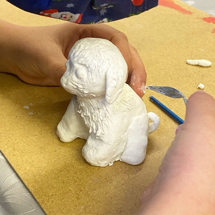 Hund basteln Sommerferienkurs