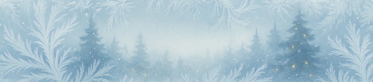 Winterwald mit Lichter Winterwald mit Lichter, Hintergrund